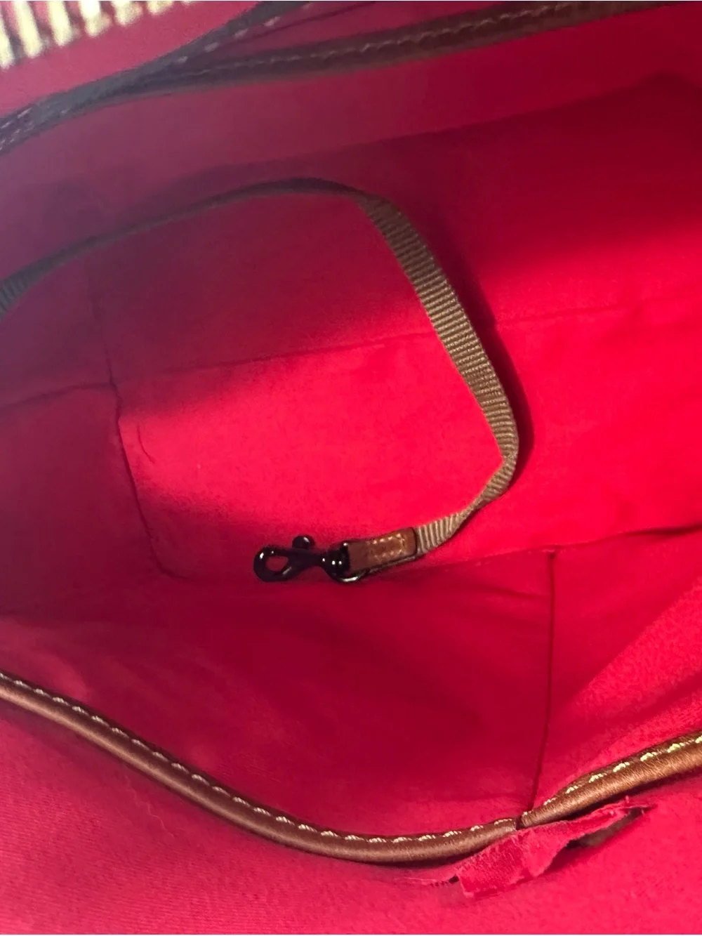 Dooney & Bourke Soft Cognac Pebbled Leather Satchel and Wristlet Set